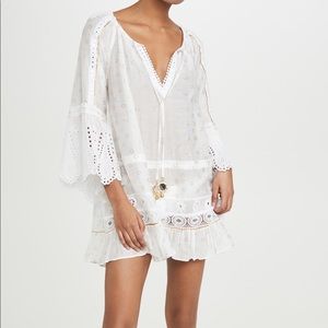 Ramy Brook Tunic with Gold Tassels- Size Petite